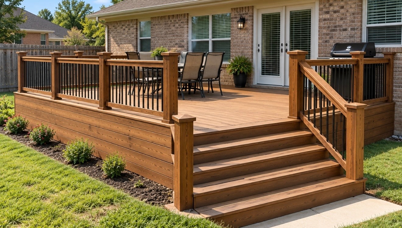 Backyard Deck Build