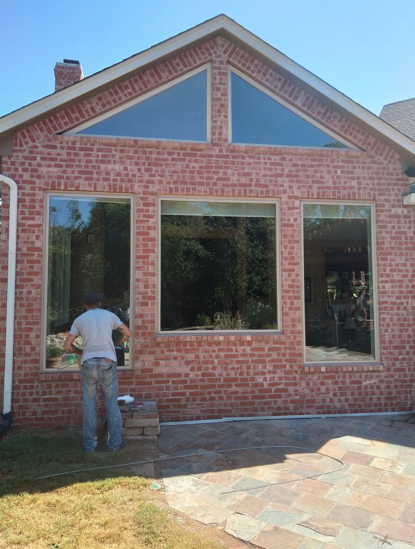 Picture Window Installation — view 1