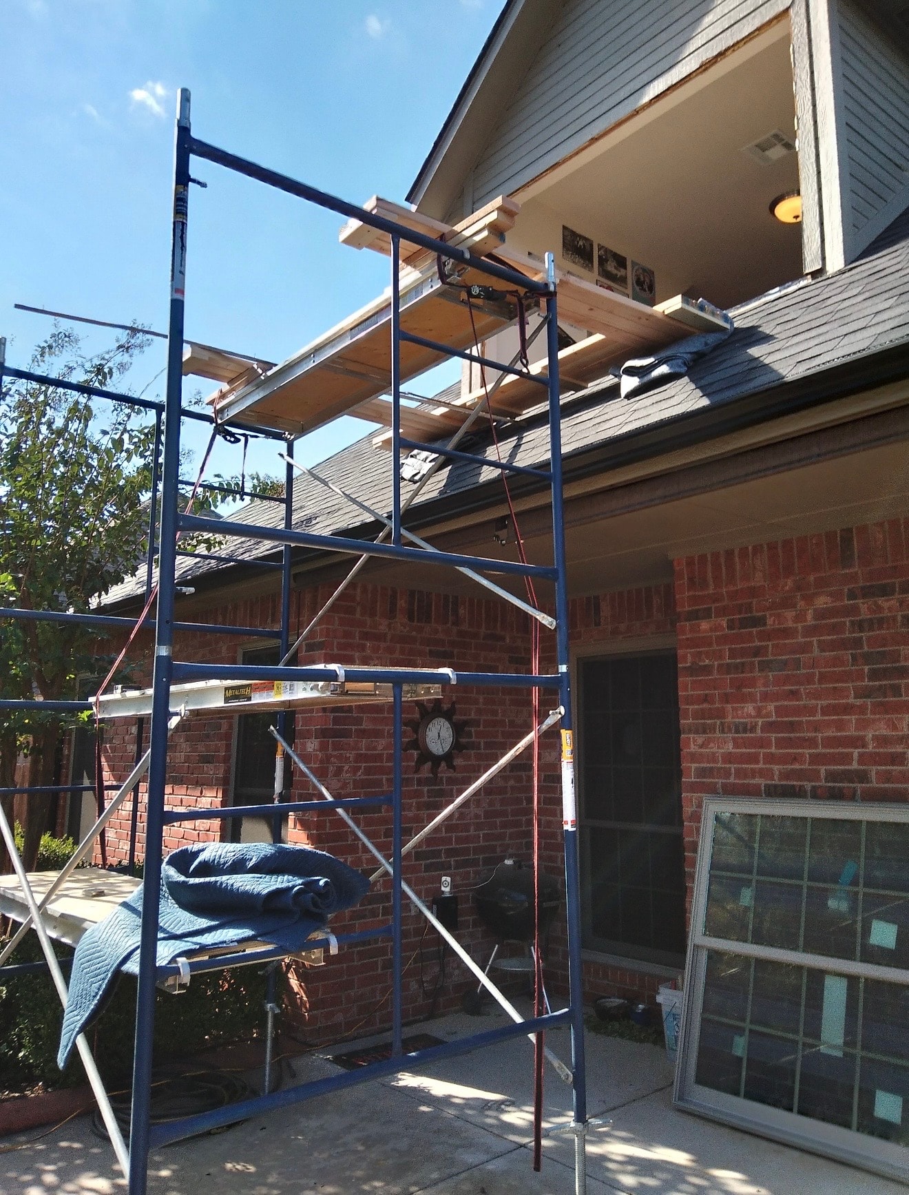 Exterior Renovation — Brick Home