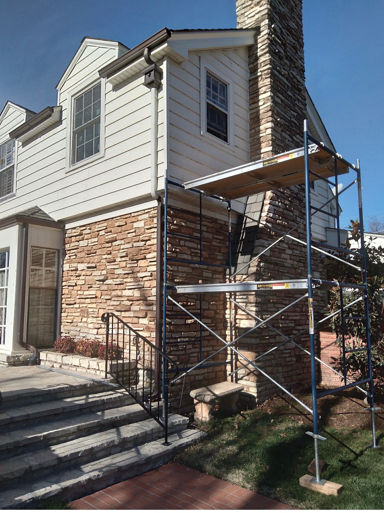 Stone & Siding Exterior Remodel